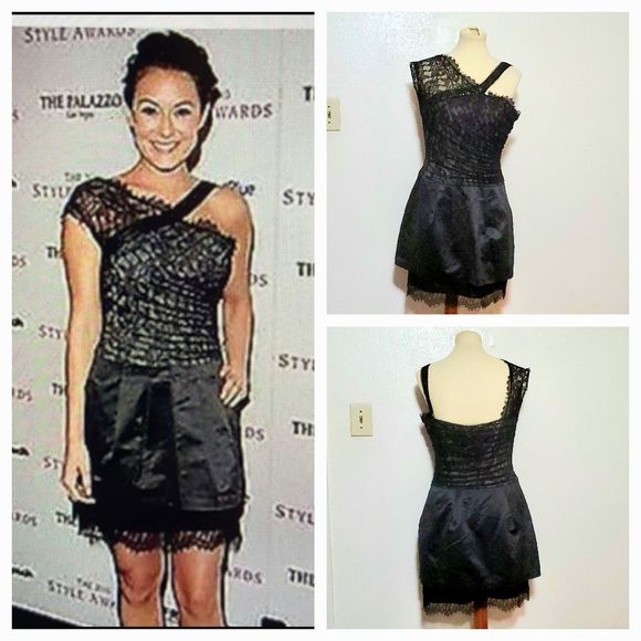 BCBGMaxAzria Dresses & Skirts - BCBGMAXAZRIA Black Cocktail Dress Size 12